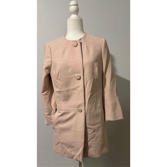 Talbots canyon double faced soft pink coat 4 - Picture 2 of 9
